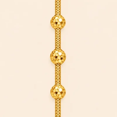 Honeycomb Ball Mugappu Chain