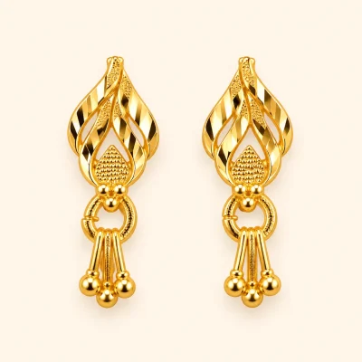 Leaf Design Earring