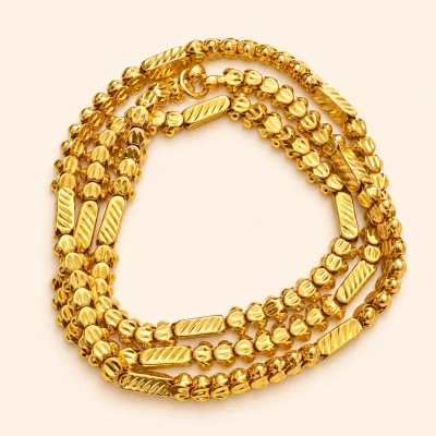Bead & Bar Chain